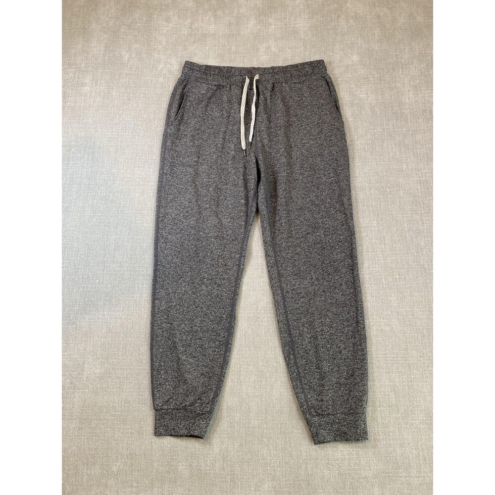 Vuori Pants Womens Medium Gray Performance Joggers Elastic Waist Lightweight
